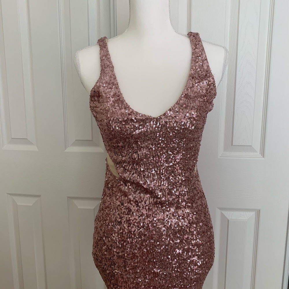 Bebe sequin dress